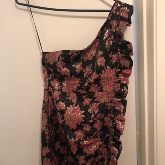 NWT For Love and Lemons Luella Jacquard Mini Dress - Picture 3 of 4